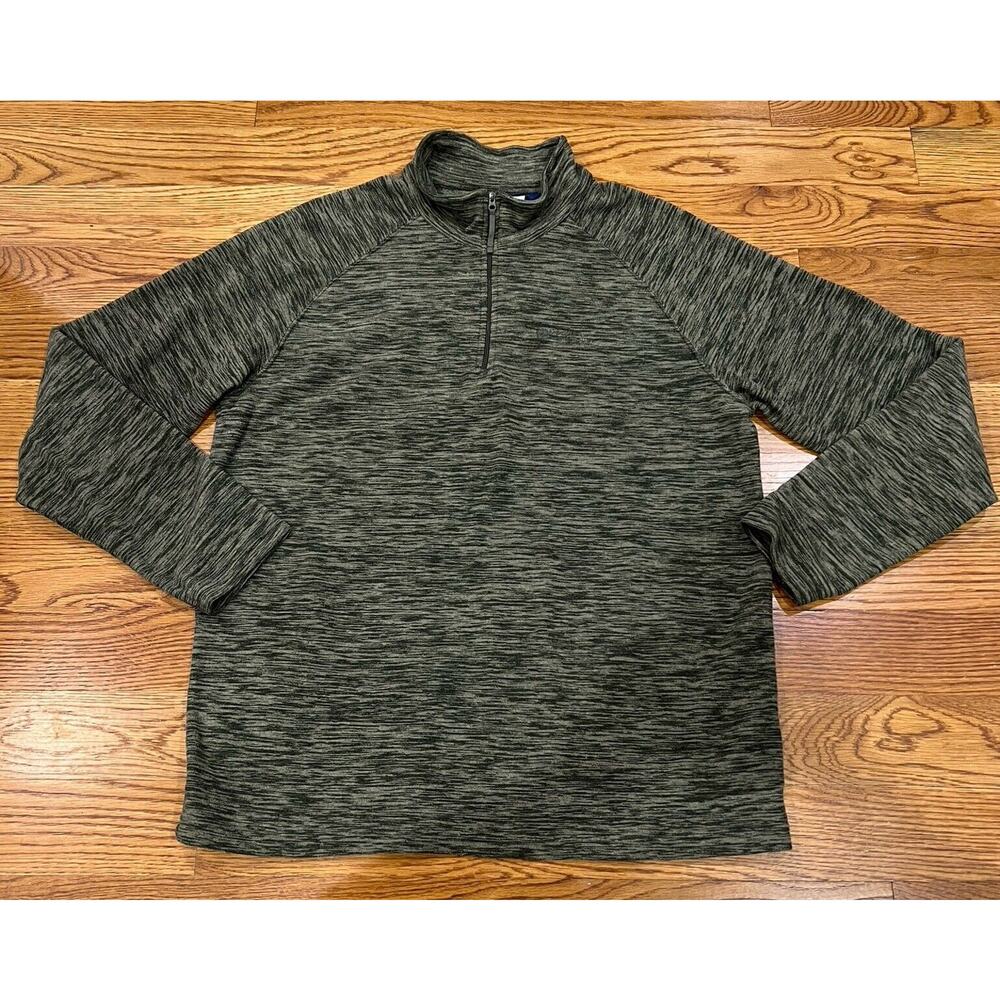 Mountain Warehouse Mens Size Large 1/4 Zip Fleece‎ Green